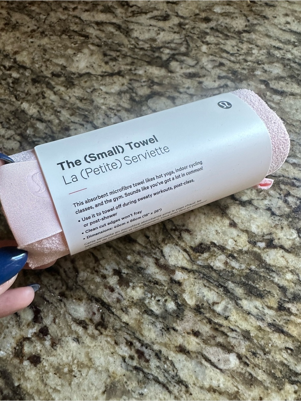 lululemon The (Small) Towel - Light Pink